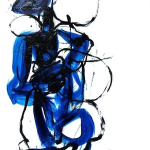Blue Pose