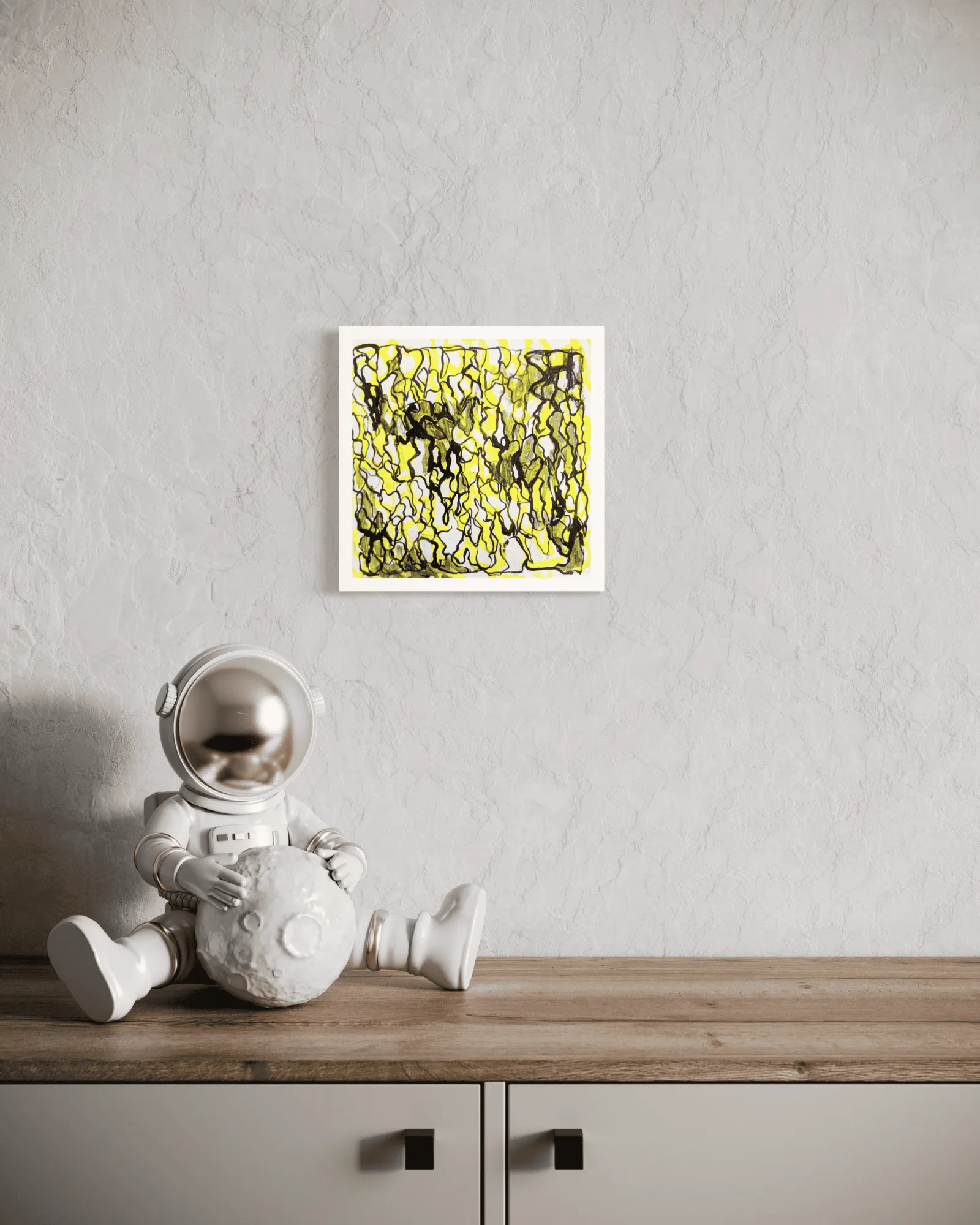 Alternative view of Yellow And Black #1