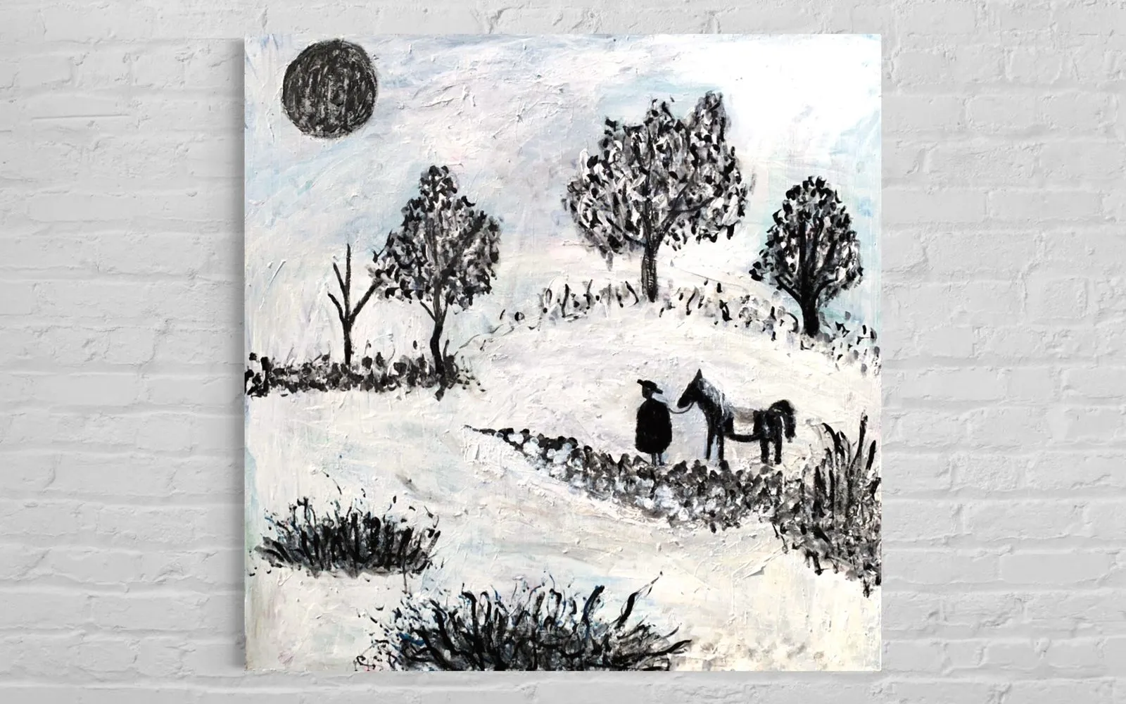 Alternative view of Man on The Hill