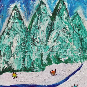 Skiing at Switzerland