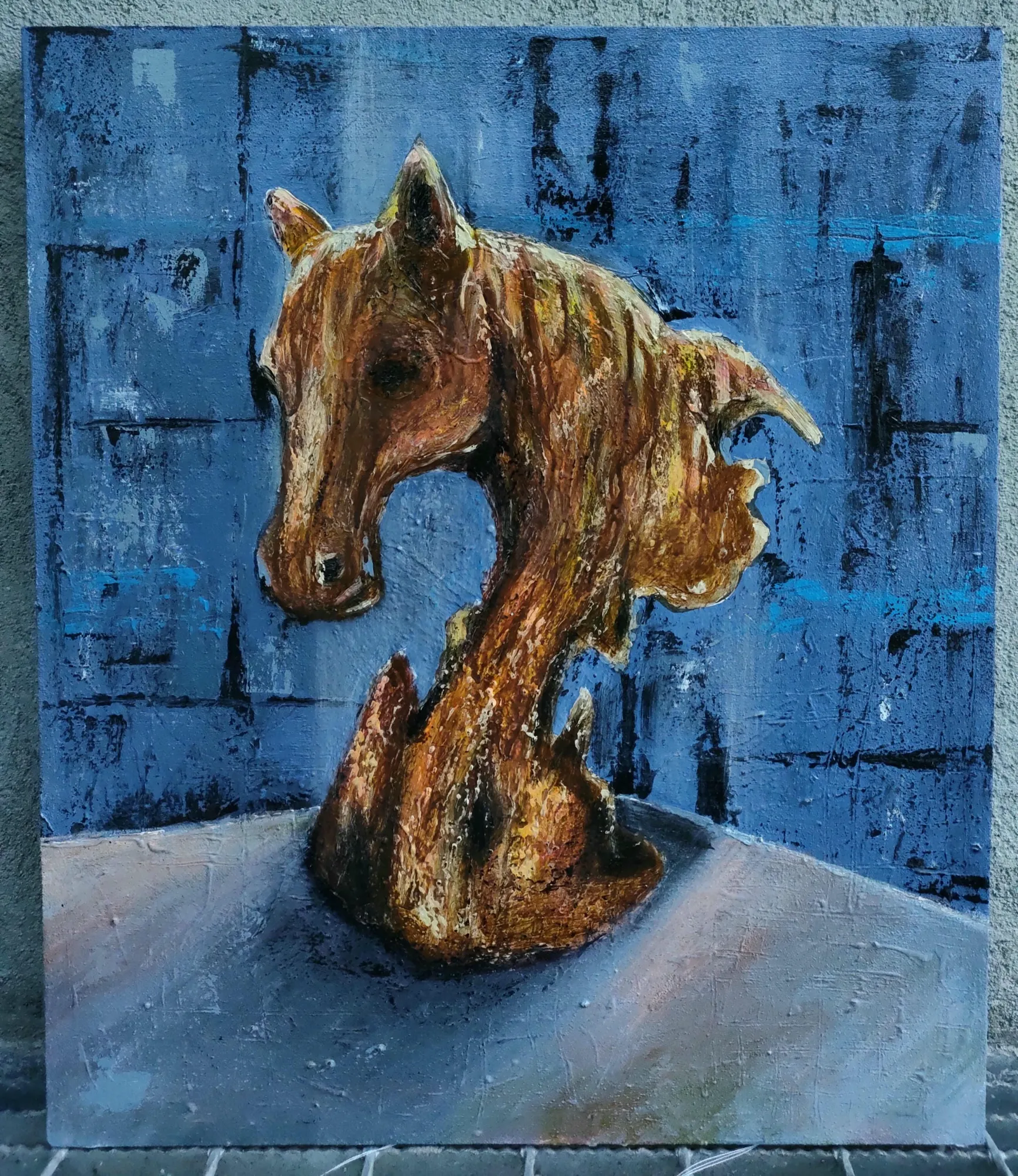 Alternative view of Alam benda horse