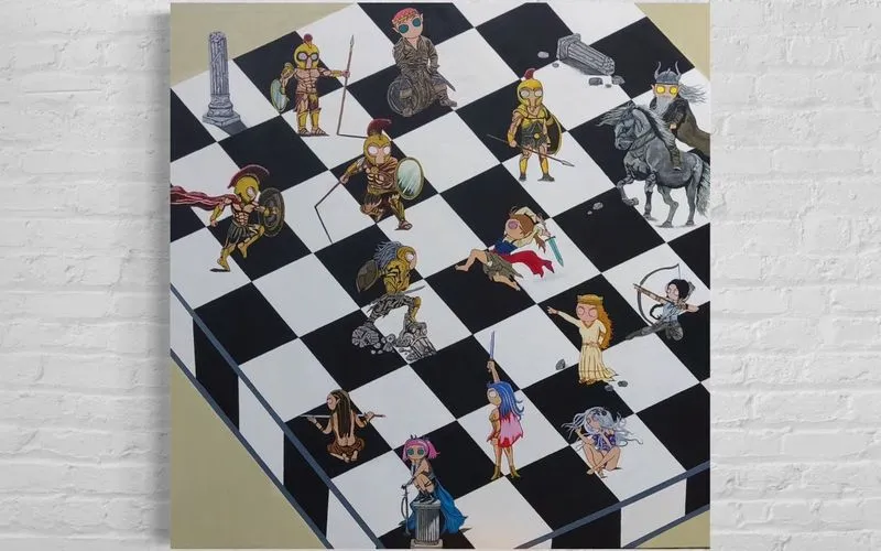 Alternative view of Board Of life