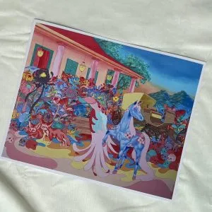 Alternative view of Appropriation 190 After The Arrest of Diponegoro