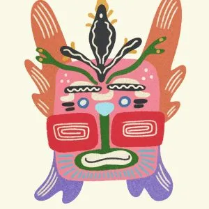 Spirit Mask of Palm Island (4)